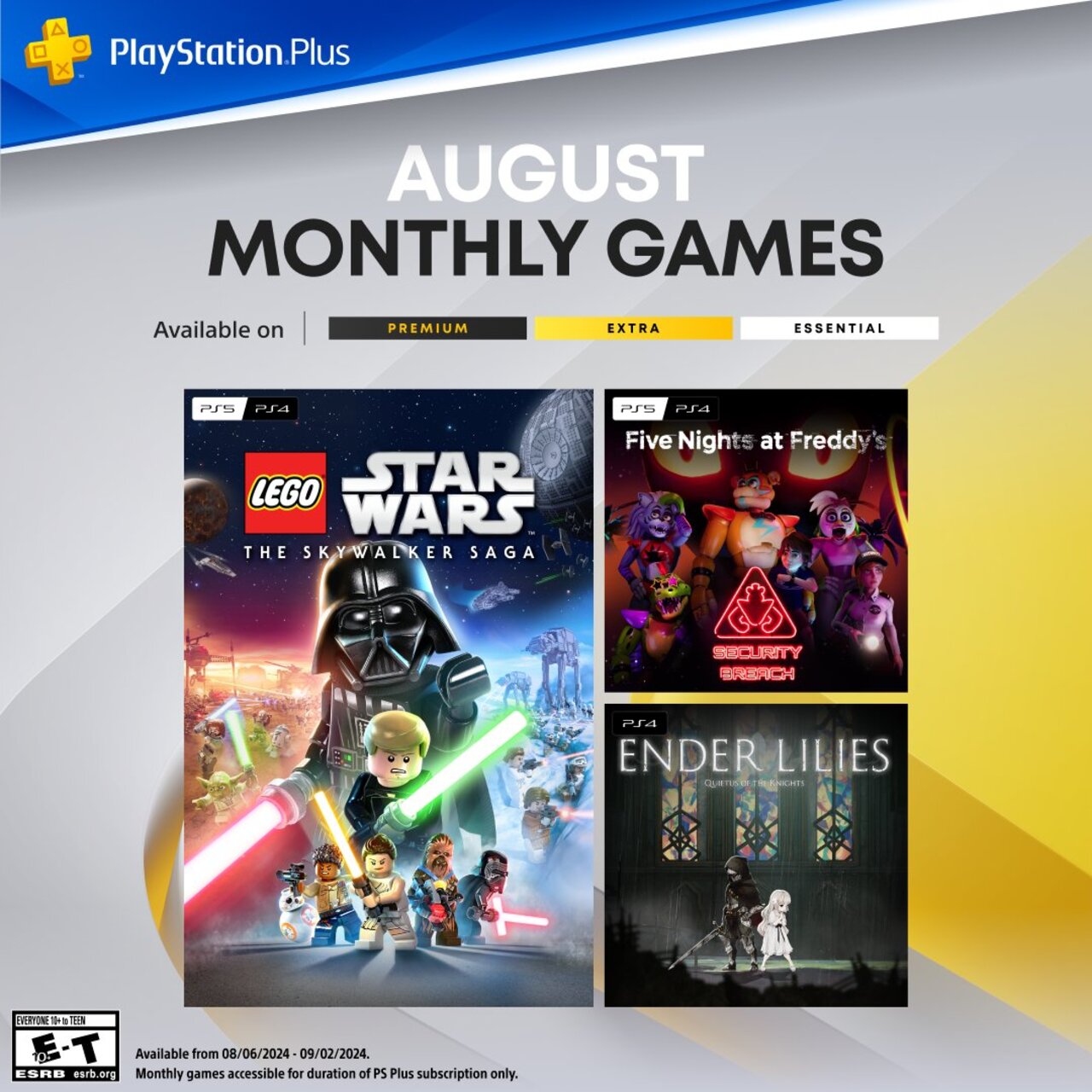 Lego Star Wars The Skywalker Saga i inne gry w PS Plus Essential