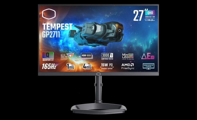  Cooler Master z nowym monitorem – GP2711 już w sprzedaży