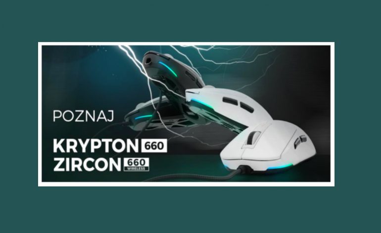  GENESIS prezentuje nowe ultralekkie myszki – Zircon 660 i Krypton 660