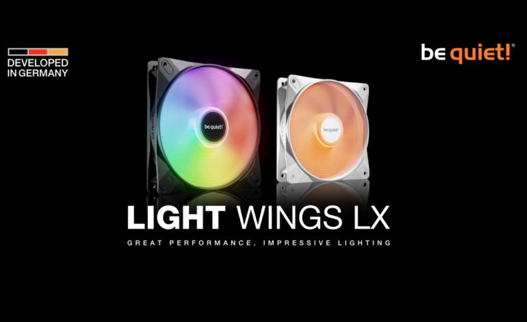  Light Wings LX z efektownym podświetleniem – nowe seria wentylatorów be quiet!