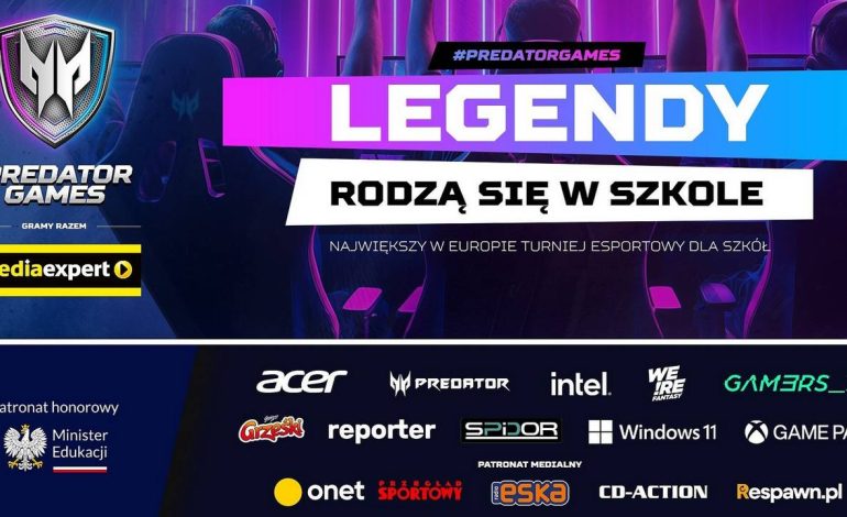  Milion złotych w puli nagród – rusza drugi sezon Predator Games. Największe międzyszkolne mistrzostwa esportowe w Europie