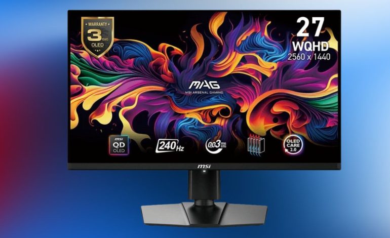 MSI prezentuje zaawansowany monitor OLED dla graczy – MAG 271QPX