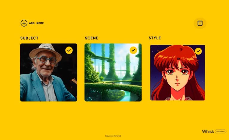 Nowe AI od Google: Whisk przekształca obrazy w unikalne grafiki