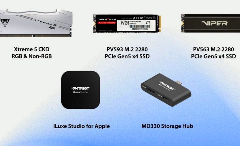  Patriot Memory na COMPUTEX 2025 – od ekstremalnych pamięci RAM po innowacyjne dyski SSD