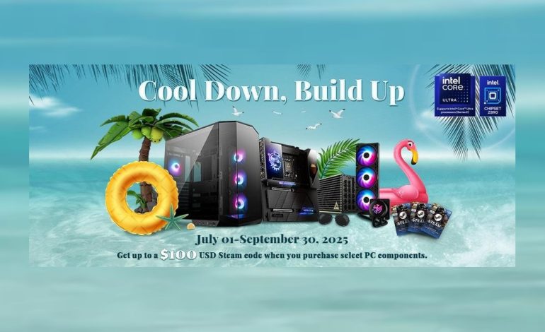  MSI rusza z letnią akcją promocyjną – zgarnij nawet 100 USD na Steam za zakup sprzętu!