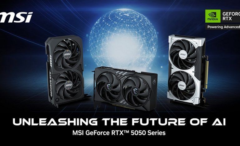 Nowe RTX 5050 od MSI. DLSS 4, architektura Blackwell i chłodzenie z najwyższej półki