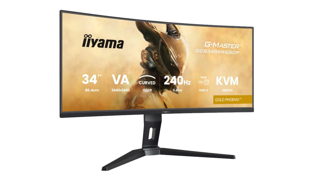 iiyama G-Master GCB3486WQSCP-B1 Gold Phoenix