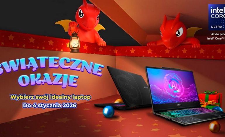 MSI obniża ceny gamingowych laptopów – czas na zakupy świąteczne