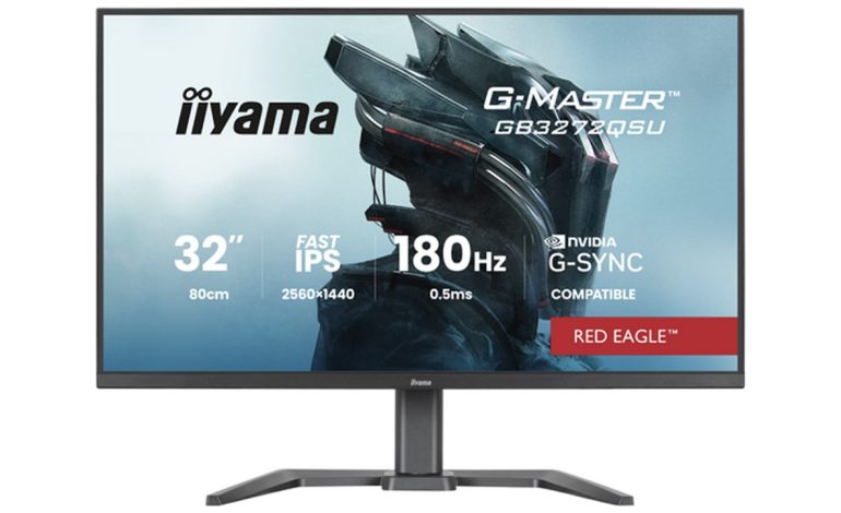 iiyama G-Master GB3272QSU-B1 Red Eagle. 32-calowy monitor dla graczy z odświeżaniem 180 Hz