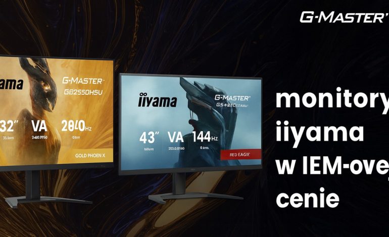 Promocja iiyama z okazji IEM Kraków 2026