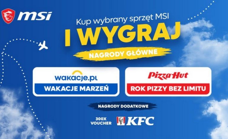 MSI ogłasza akcję „Wakacje: ON”. Konkurs trwa do 2 sierpnia 2026