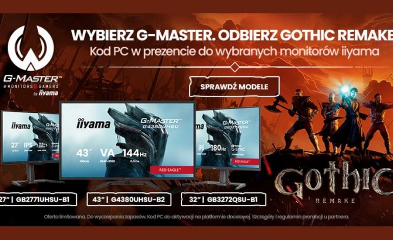  iiyama G-Master i THQ Nordic wspierają polską premierę Gothic Remake