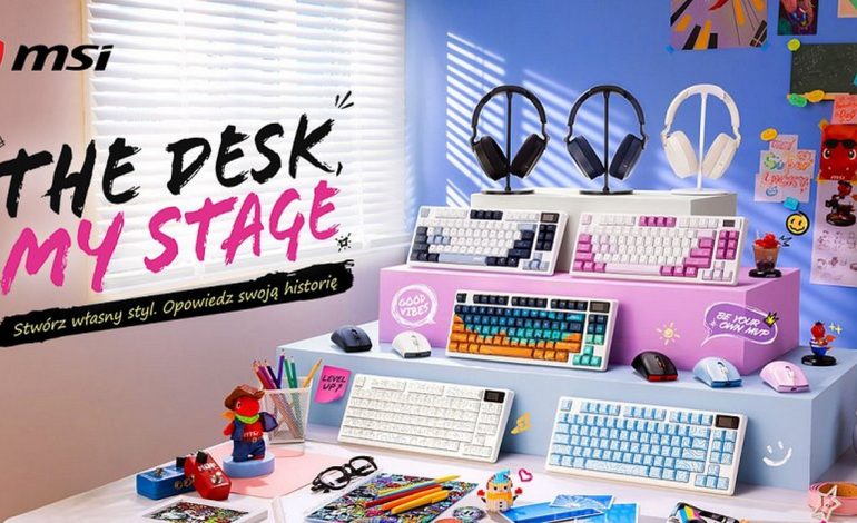 MSI „The Desk, My Stage” – odmień swoje biurko i weź udział w gamingowym konkursie